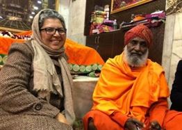Sahil Maharaj at the dargah
