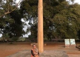 Heliodorus pillar built near a Vishnu temple becomes Khamb Baba.